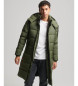 Superdry Cappotto trapuntato ripstop verde