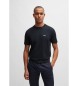 BOSS T-shirt Elastic navy