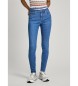 Pepe Jeans Jeans Super Skinny Hw blå