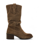 Mustang Bottes en cuir marron Frontier