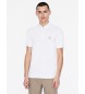 Armani Exchange Polo Cotton Classic biały