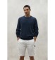 ECOALF Tail marineblauer Pullover