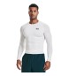 Under Armour HeatGear Armour Langarm T-Shirt Weiß