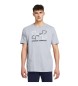 Under Armour T-shirt de manga curta Foundation cinzenta