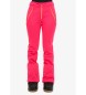 Superdry Pantaln de esqu entallados softshell rosa