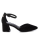 Refresh Black heeled sandals