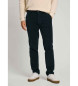 Pepe Jeans Pantaloni chino in velluto a coste slim blu navy