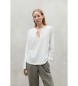 ECOALF Camiseta Ronne blanco