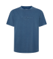 Pepe Jeans Emb Eggo blauw T-shirt