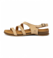 El Naturalista Leren sandalen N5811 Panglao beige