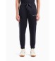 Armani Exchange Pantalon de jogging en polaire marine