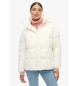 Superdry Manteau de couette Montpellier blanc