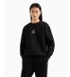 A|X Armani Exchange Sweat � col ras du cou noir