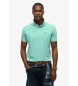 Superdry Vintage Poloshirt Destroy grün
