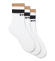 BOSS Iconic Socks 3 par pakke hvid