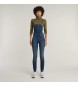G-Star Tight sittande jumpsuit med hg midja Lynn bl