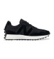 New Balance Skórzane buty treningowe 327    czarny