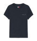Tommy Jeans T-shirt blu navy lineare sottile