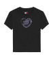 Tommy Jeans Maglietta Cuore Nero