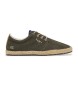 Pepe Jeans Chaussures bluchers en cuir vert de l'ouest touristique