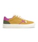 Pepe Jeans Travis City gele leren schoenen