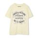 Zadig & Voltaire T-shirt en coton tricoté jaune