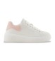 Armani Exchange White logo trainers