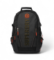 Superdry Mochila de lona con bordado negro