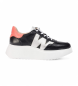 Wonders Usnjene športne copate Roma 25 black