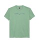 Tommy Jeans T-shirt med grønt lineært logo
