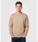 Tommy Jeans Sudadera de felpa peinada taupe