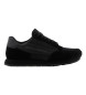 Armani Exchange Mesh-sneakers i lder, sort