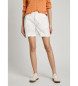 Pepe Jeans Pantaloncini chino Vania Regular bianchi