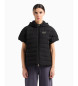 EA7 Nylon Jas met capuchon Core Lady Zwart