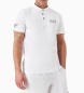 EA7 Polo Ventus7 M Serafino hvid