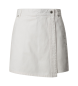 Pepe Jeans Falda pantalón en tejido denim rígido blanco