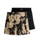 BOSS St med 2 flerfarvede pyjamasshorts