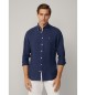 Hackett London Camisa com logtipo da Marinha
