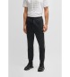 BOSS Pantaloni della tuta dalla vestibilit comoda con cerchi in tessuto jacquard nero