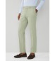 Hackett London Pantalon chino en lin vert