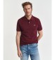 Gant Polo Scudo Bordeaux