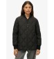 Superdry Short Quilted Liner Jacket black