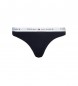 Tommy Hilfiger String met logo op tailleband marine