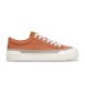 Pepe Jeans Ben Wash Orange Leder Turnschuhe