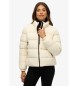 Superdry Chaqueta Sports Puffer blanco roto