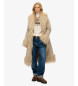 Superdry Afghansk taupe-frakke