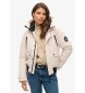 Superdry Gesteppte Bomberjacke City grau
