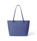 Lauren Ralph Lauren Bolso tote Karly mediano de piel cruzada azul