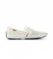 Pikolinos Mocasines de piel Jerez blanco