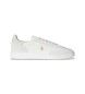 Polo Ralph Lauren Bedford sneakers i vit mocka och läder